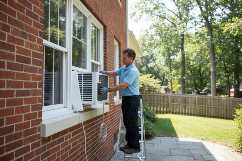 Window Air Conditioner Installation detail